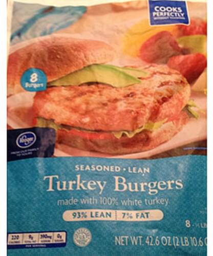 Kroger Turkey Burgers G Nutrition Information Innit