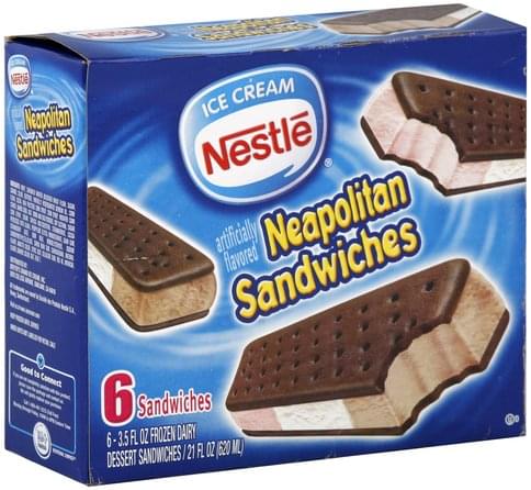 Nestle Ice Cream Sandwich Vanilla