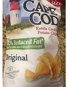 Cape Cod Original Kettle Cooked Potato Chips 50 G Nutrition