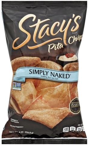 Stacys Simply Naked Pita Chips Oz Nutrition Information Innit