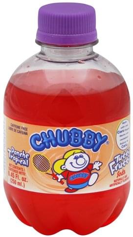 Chubby Tutti Frutti Soda Oz Nutrition Information Innit