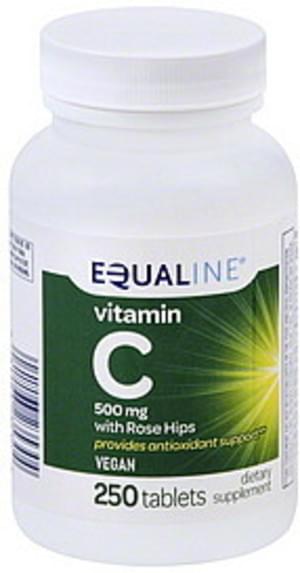 Equaline With Rose Hips Tablets Vitamin C 250 Ea Nutrition