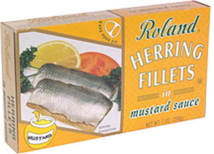 Roland Herring Fillets In Mustard Sauce Oz Nutrition Information
