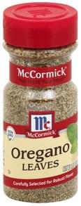 Mccormick Oregano Leaves Oz Nutrition Information Innit