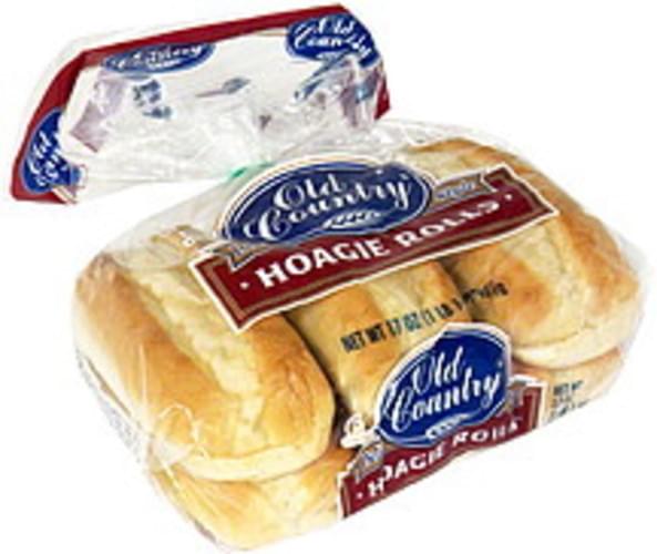 Old Country Deli Style Hoagie Rolls 6 Ea Nutrition Information Innit