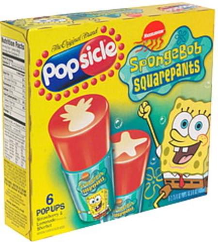 Popsicle Spongebob Squarepants Strawberry Lemonade Pop Ups Ea