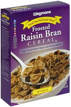 Wegmans Frosted Raisin Bran Cereal Oz Nutrition Information Innit