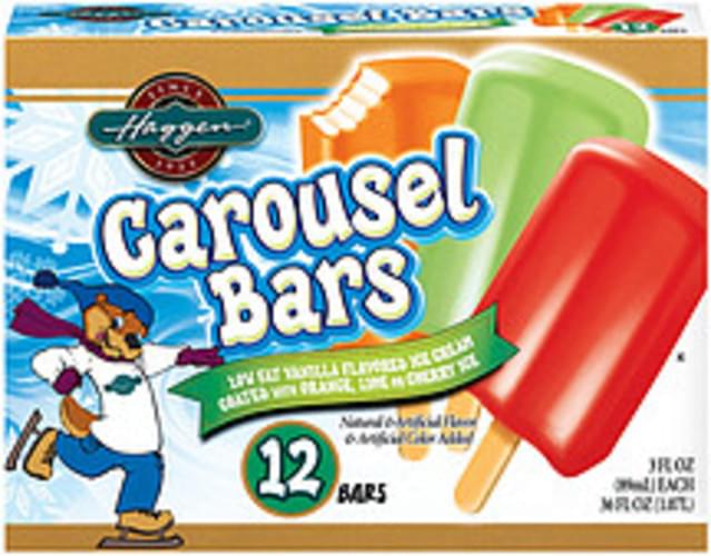 Haggen Carousel Low Fat Fl Oz Ice Cream Bars Nutrition