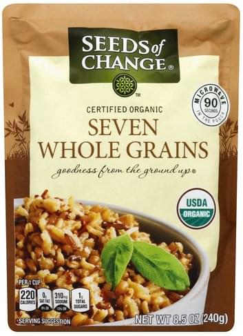 Seeds Of Change Certified Organic Seven Whole Grains Oz