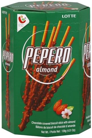 Lotte Almond Pepero Oz Nutrition Information Innit