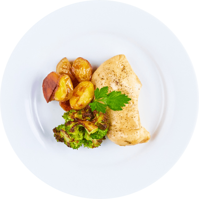 Chicken Breast With Broccoli Fingerling Potatoes Innit