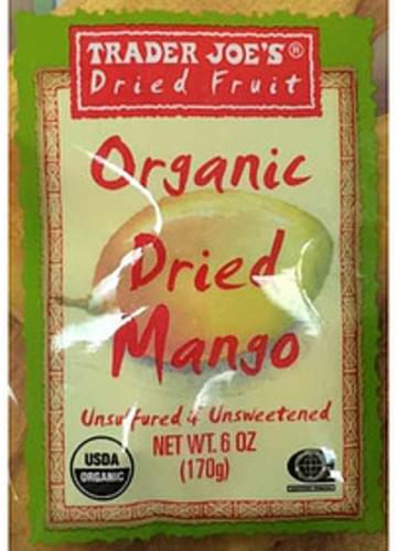 trader joe's dried green mango