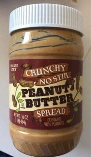 Trader Joe's Peanut Butter Spread - 32 G, Nutrition Information | Innit