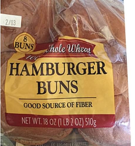 Trader Joe's Hamburger Buns - 64 G, Nutrition Information | Innit