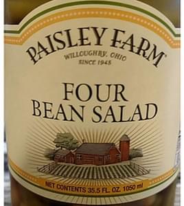 Paisley Farm Four Bean Salad - 85 g, Nutrition Information | Innit