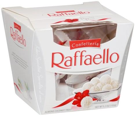 Raffaello Almond Coconut Treat - 5.3 oz, Nutrition Information | Innit