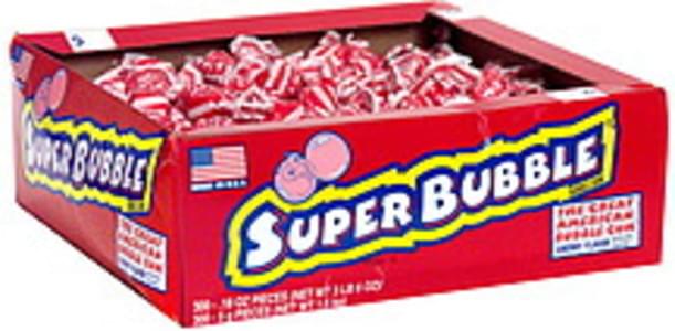 Super Bubble Cherry Bubble Gum 300 Ea Nutrition Information Innit