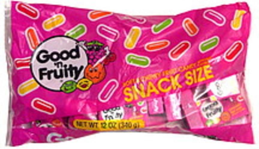 Good N Fruity Soft & Chewy Fruit Candy - 12 oz, Nutrition Information ...