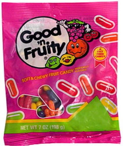 Good N Fruity Soft & Chewy Fruit Candy - 7 oz, Nutrition Information ...