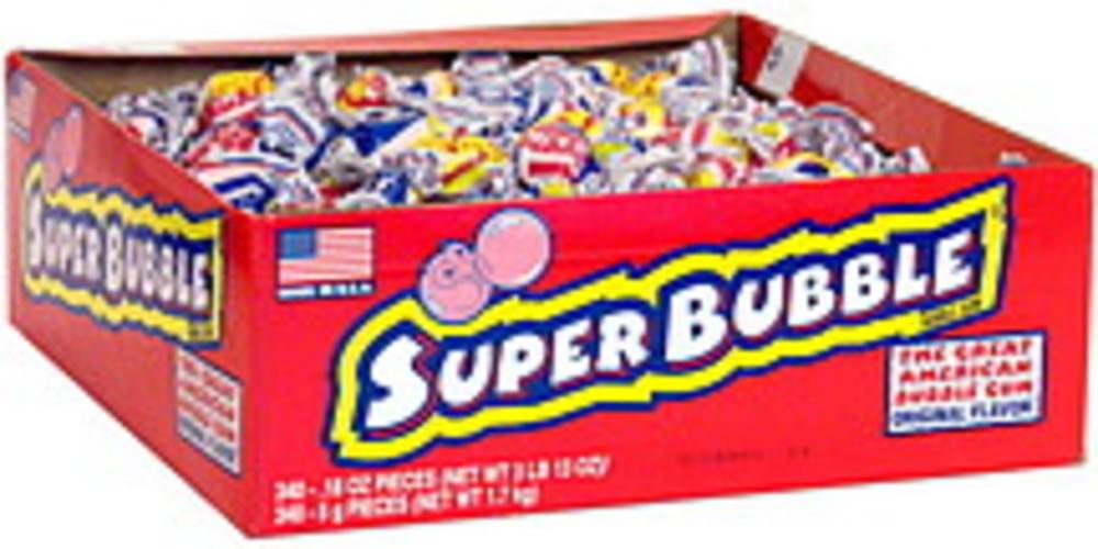 Super Bubble Original Bubble Gum 340 Ea Nutrition Information Innit