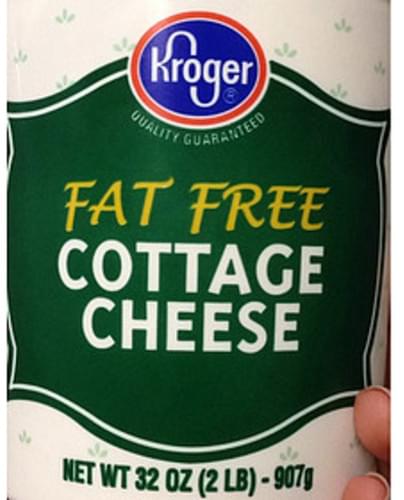 Kroger Fat Free Cottage Cheese 113 G Nutrition Information Innit