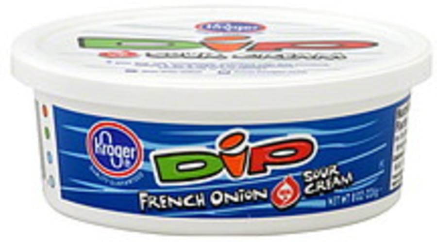 Kroger French Onion Dip 8 oz, Nutrition Information Innit