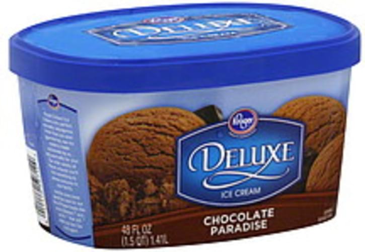 Kroger Chocolate Paradise Ice Cream - 48 oz, Nutrition Information | Innit