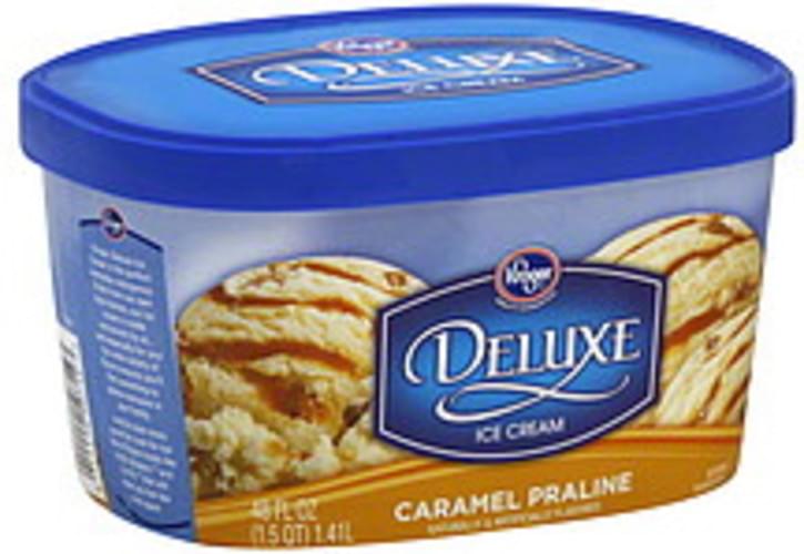 Kroger Caramel Praline Ice Cream - 48 oz, Nutrition ...