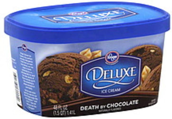 Kroger Death By Chocolate Ice Cream - 48 oz, Nutrition Information | Innit