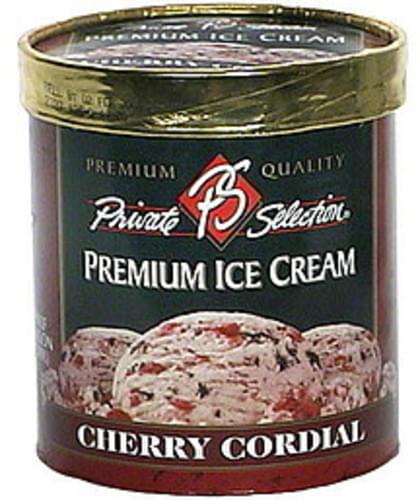 Private Selection Cherry Cordial Premium Ice Cream 05 Gl Nutrition Information Innit 