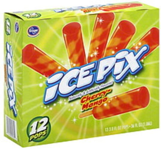 Kroger Cherry Mango Pops 12 Ea Nutrition Information Innit 2448