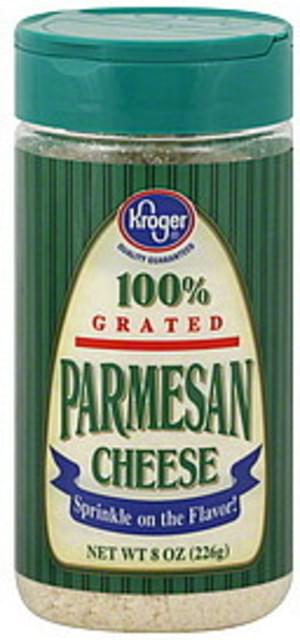 Kroger Grated Parmesan Cheese - 8 Oz, Nutrition Information | Innit