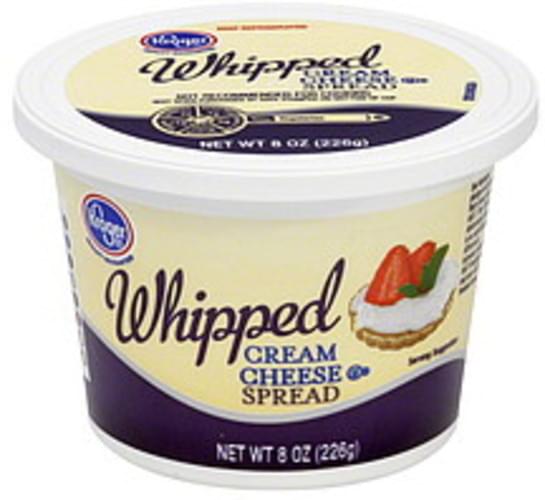 Kroger Whipped Cream Cheese Spread - 8 oz, Nutrition Information | Innit