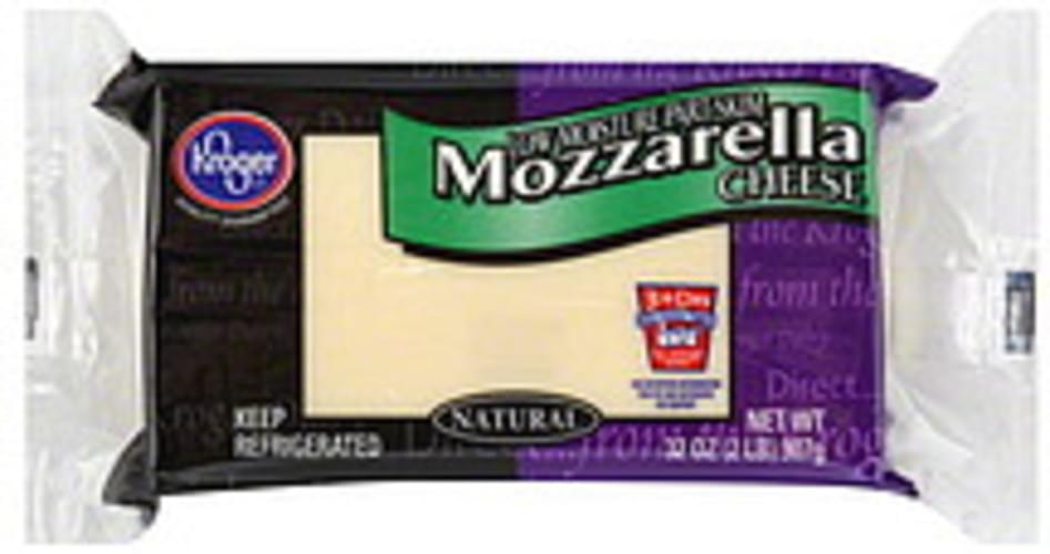 Kroger Mozzarella Cheese - 32 oz, Nutrition Information ...