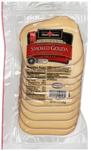 Private Selection Smoked Gouda, Sliced Cheese - 8 Oz, Nutrition ...