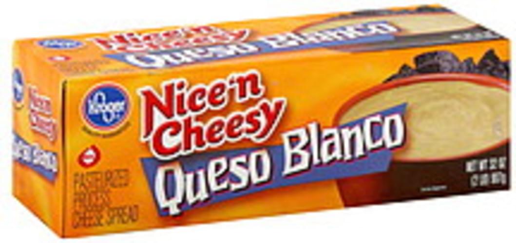 Kroger Queso Blanco Cheese Spread 32 oz, Nutrition Information Innit