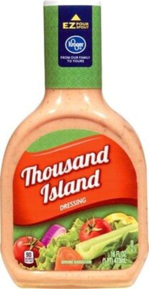 Kroger Thousand Island Dressing - 16 Oz, Nutrition Information 