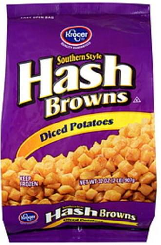 Kroger Diced Hash Browns Southern Style Potatoes 32 Oz Nutrition Information Innit 9040