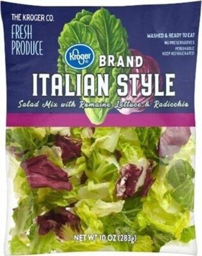 Kroger Romaine Lettuce & Radicchio Italian Style Blend - 85 G ...