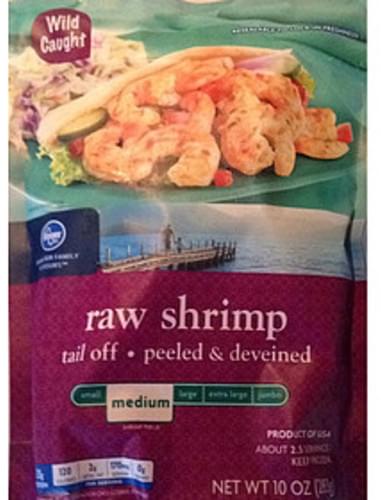 Kroger Raw Shrimp - 112 g, Nutrition Information | Innit