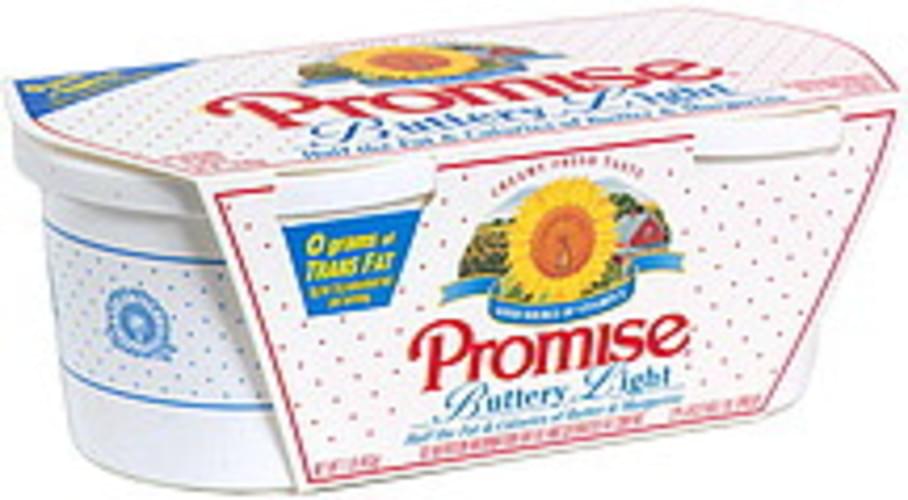 Promise Buttery Light Vegetable Oil Spread 1 lb, Nutrition