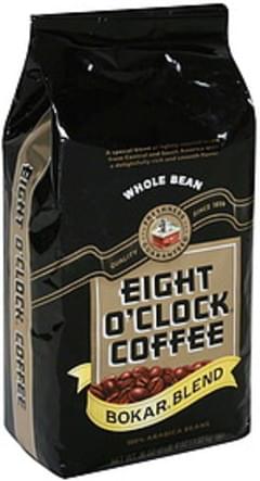 Eight O Clock Whole Bean, Bokar Blend Coffee - 36 oz, Nutrition