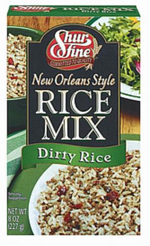 ShurFine New Orleans Style Dirty Rice Rice Mix - 8 oz, Nutrition ...