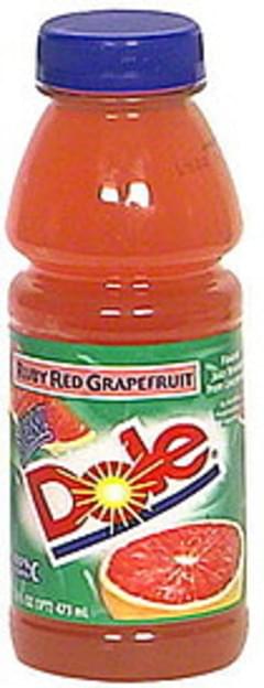 Minute Maid Ruby Red Grapefruit Juice 16 Oz Nutrition Information