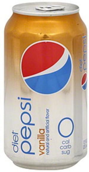 Pepsi Vanilla Diet Cola 12 Oz Nutrition Information Innit