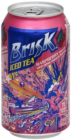 brisk raspberry iced tea