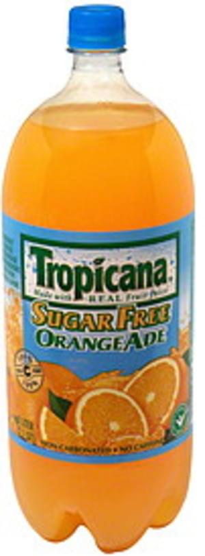 Tropicana Sugar Free Orange Ade Flavored Juice Beverage 2 L