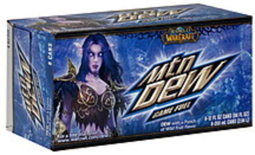 Mountain Dew Game Fuel, World of WarCraft, Wild Fruit Soda 8 ea