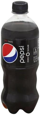 Pepsi Zero Sugar Cola - 20 oz, Nutrition Information | Innit