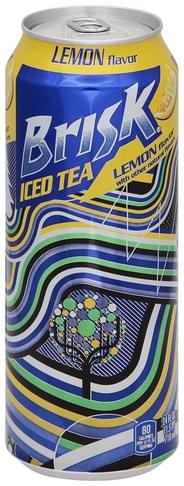 diet brisk iced tea lemon
